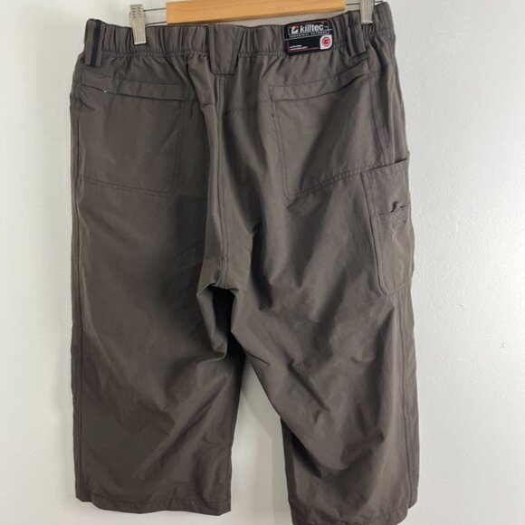 Killtec Brown Nylon Hiking Capris - Picture 5 of 9